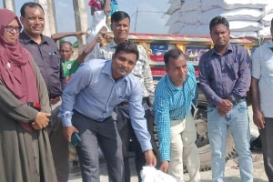 ভেজাল সার বিরোধী অভিযান: নকল টিএসপি ধ্বংস