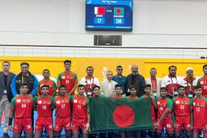 বাংলাদেশ অনূর্ধ্ব-১৮ কাবাডি দল এশিয়ান যুব গেমসে ব্রোঞ্জ জয়