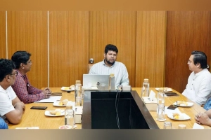 তথ্য উপদেষ্টার সঙ্গে বিএসআরএফ'র কমিটির বৈঠক অনুষ্ঠিত