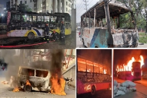 রাজধানী ও আশপাশে বাসে অগ্নিকাণ্ড: চালক আহত, বাড়ছে নিরাপত্তার উদ্বেগ