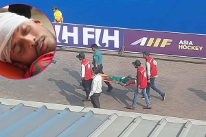 পাকিস্তান ম্যাচে রোমান আ’ঘাতপ্রাপ্ত, মাঠে থমকে গেল খেলা