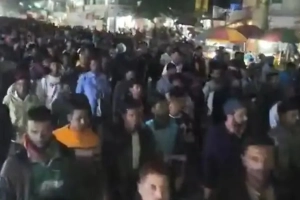 বিএনপি প্রার্থী পরিবর্তনের দাবিতে মেহেরপুরে বিক্ষোভ ও সমাবেশ