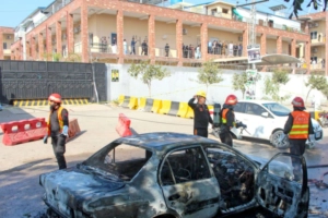 আত্মঘাতী হামলার ঘটনায় আফগানিস্তানকে দায়ী করছে পাকিস্তান