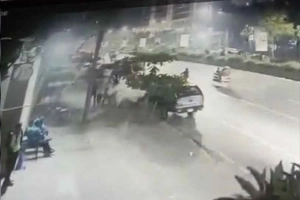 আগারগাঁও-বিমানবন্দর রেলস্টেশনে ককটেল বি'স্ফোরণ