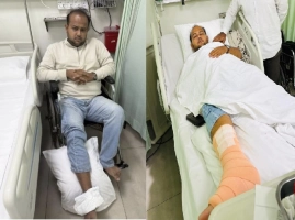 সিঁড়ি থেকে নামার সময় আহত ঢাবি ছাত্রদল নেতা হামিম