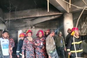 শাহবাগে বাংলাদেশ মেডিক্যাল বিশ্ববিদ্যালয়ে আগুন নিয়ন্ত্রণে