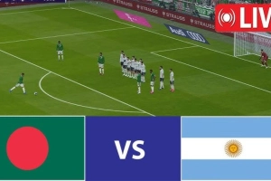 কিছুক্ষণ পর বাংলাদেশ বনাম আর্জেন্টিনার খেলা, সরাসরি দেখুন এখানে (LIVE)