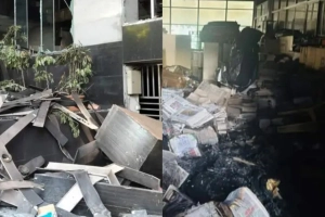 প্রথম আলো ও ডেইলি স্টার ভবন এখন ধ্বংসস্তূপ, বন্ধ প্রকাশনা