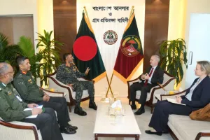 নির্বাচনকে ঘিরে আনসারের নিরাপত্তা প্রস্তুতি পরখ করল ইইউ