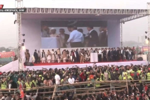 গণসংবর্ধনায় এক মঞ্চে যুগপৎ শরিক ও বিএনপি