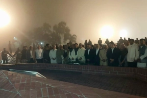 বীর শহীদদের প্রতি শ্রদ্ধা জানাতে স্মৃতিসৌধে তারেক রহমান