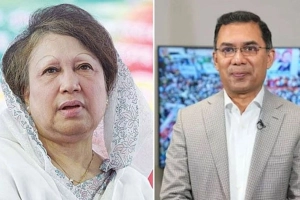 
গভীর রাতে মাকে দেখতে এভারকেয়ারে তারেক রহমান