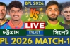 চট্টগ্রাম রয়্যালস বনাম সিলেট টাইটান্স: জমজমাট খেলাটি সরাসরি দেখুন (LIVE)