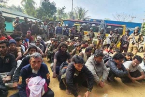 বাংলাদেশ সীমান্তে অনুপ্রবেশের সময় ৫৩ সশস্ত্র সদস্য আটক