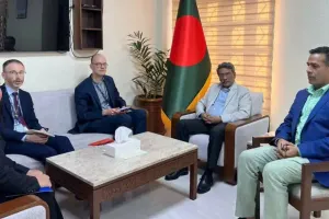 আলী রীয়াজের সঙ্গে ইইউ নির্বাচন পর্যবেক্ষক দলের বৈঠক