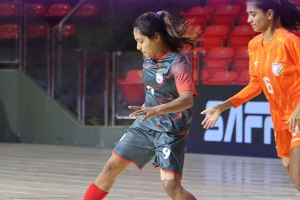 ভারতের জালে তিন গোল বাংলাদেশের