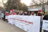 জ্বালানি মহাপরিকল্পনা ২০২৫ বাতিলের দাবিতে শাহবাগে নাগরিক সমাজের প্রতিবাদ