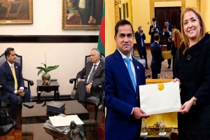 কোস্টারিকার প্রেসিডেন্টের সঙ্গে বাংলাদেশের রাষ্ট্রদূতের সাক্ষাৎ