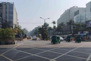 সংঘর্ষের পর, থমথমে শাহবাগে বাড়তি নিরাপত্তা