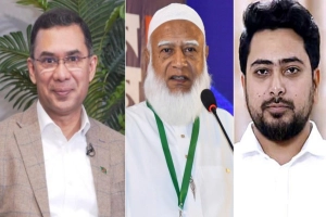 জামায়াত আমির ও নাহিদ ইসলামের সাথে সাক্ষাৎ করবেন তারেক রহমান