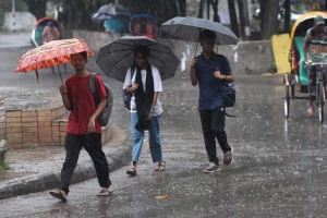 দেশের ৯ জেলায় ঝড়ো হাওয়া ও বজ্রসহ বৃষ্টির সম্ভাবনা