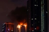 আমিরাতে ইরানি ড্রোন হামলা, বহুতল ভবনে আগুন
