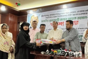 শহীদ জামালের মেয়ের বিয়েতে পাশে দাঁড়ালেন প্রধানমন্ত্রী