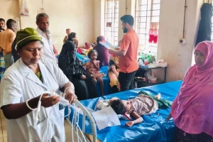 হাম নিয়ে সতর্কতা, লক্ষ্মীপুরে হাসপাতালে ১২ শিশু