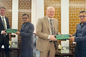 জার্মানি-সুইডেন রাষ্ট্রদূতের সঙ্গে বাণিজ্যমন্ত্রীর বৈঠক