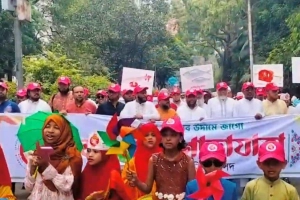 নববর্ষে জামায়াতের বৈশাখী শোভাযাত্রা