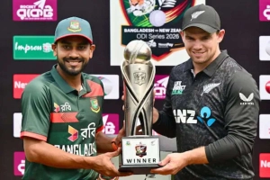 শতকে শান্ত, ফাইফারে ফিজ—এক যুগ পর সিরিজ ঘরে