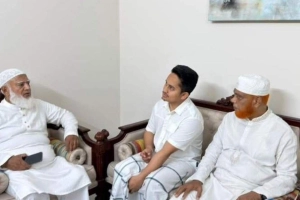 অসুস্থ সারজিসকে দেখতে বাসায় যান জামায়াত আমির