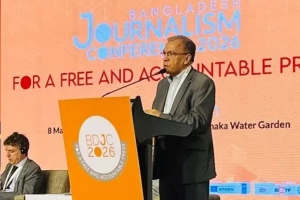 'অন্তর্বর্তী সরকারের আমলে গণমাধ্যমের ওপর যে হামলা হয়েছে, তা বিশ্বে বিরল'