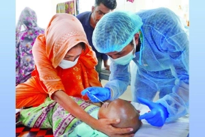 হামে ২৪ ঘণ্টায় ১১ শিশুর মৃত্যু, আক্রান্ত ১৩৩৭