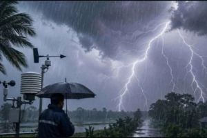দুপুরের মধ্যে যেসব অঞ্চলে ৬০ কি.মি বেগে ঝড়ের আশঙ্কা
