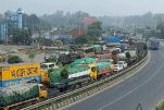 ঢাকা-টাঙ্গাইল মহাসড়কে ১৮ কিলোমিটার যানজট