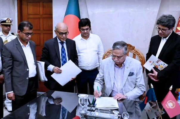 ২০২৬-২৭ বাজেটের অর্থবিলে রাষ্ট্রপতির স্বাক্ষর