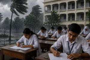 প্রাকৃতিক দুর্যোগে সারা দেশেই স্থগিত হতে পারে এইচএসসি পরীক্ষা
