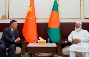 চীনা রাষ্ট্রদূতের সঙ্গেজামায়াত আমিরের বৈঠক