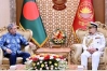 রাষ্ট্রপতির সঙ্গে নৌবাহিনী প্রধানের বিদায়ি সাক্ষাৎ