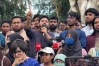 সাহাবুদ্দিনকে গ্রেফতারের দাবিতে শাহবাগে ইনকিলাব মঞ্চের বিক্ষোভ