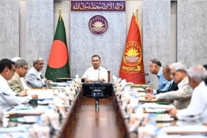 প্রধানমন্ত্রীর সভাপতিত্বে মন্ত্রিসভার বৈঠক চলছে