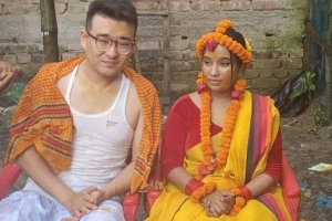 প্রেমের টানে চীন থেকে এসে বাংলাদেশি তরুণীকে বিয়ে