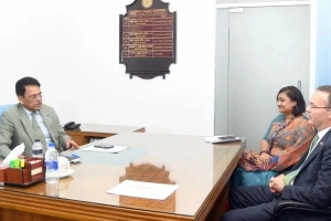 শিক্ষামন্ত্রীর সঙ্গে ব্রিটিশ কাউন্সিলের প্রধান নির্বাহীর সৌজন্য সাক্ষাৎ