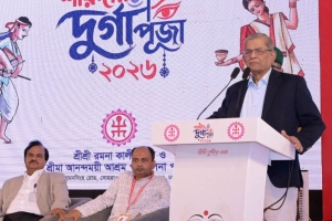 অন্যায়-অত্যাচারের বিরুদ্ধে রুখে দাঁড়ানোই দুর্গাপূজার মূল দর্শন: রাষ্ট্রপতি